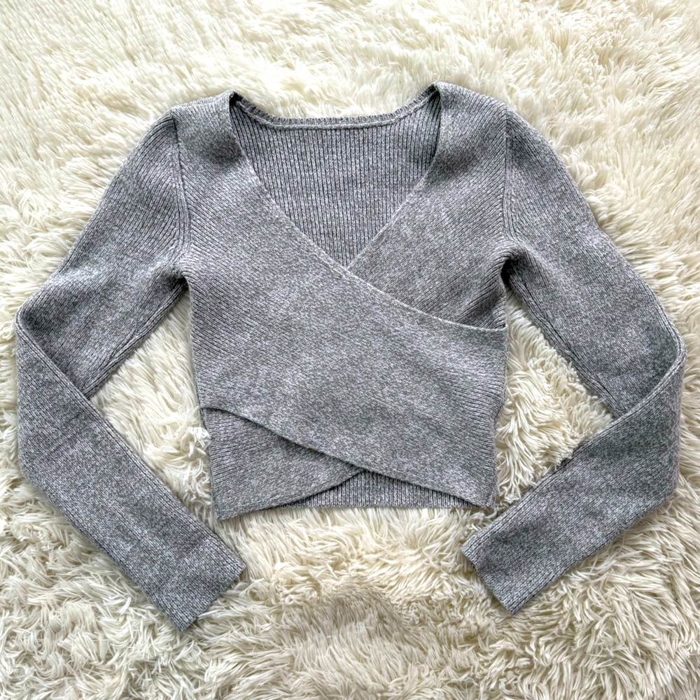 Hollister Reversible Criss Cross Sweater